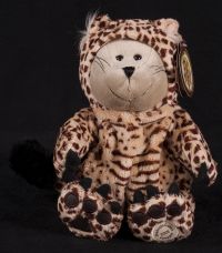 Starbucks Bearista 2005 40th Edition Conservation Leopard Bear Plush